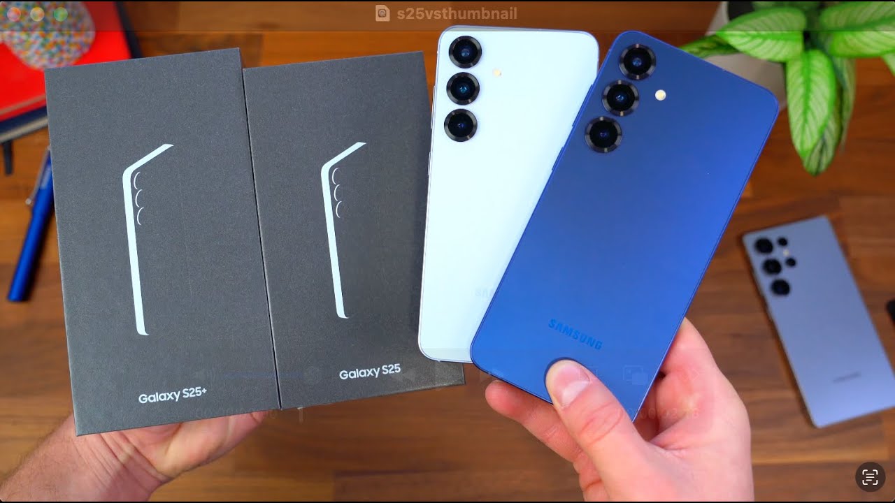 Samsung Galaxy S25 and S25 Plus Unboxing!