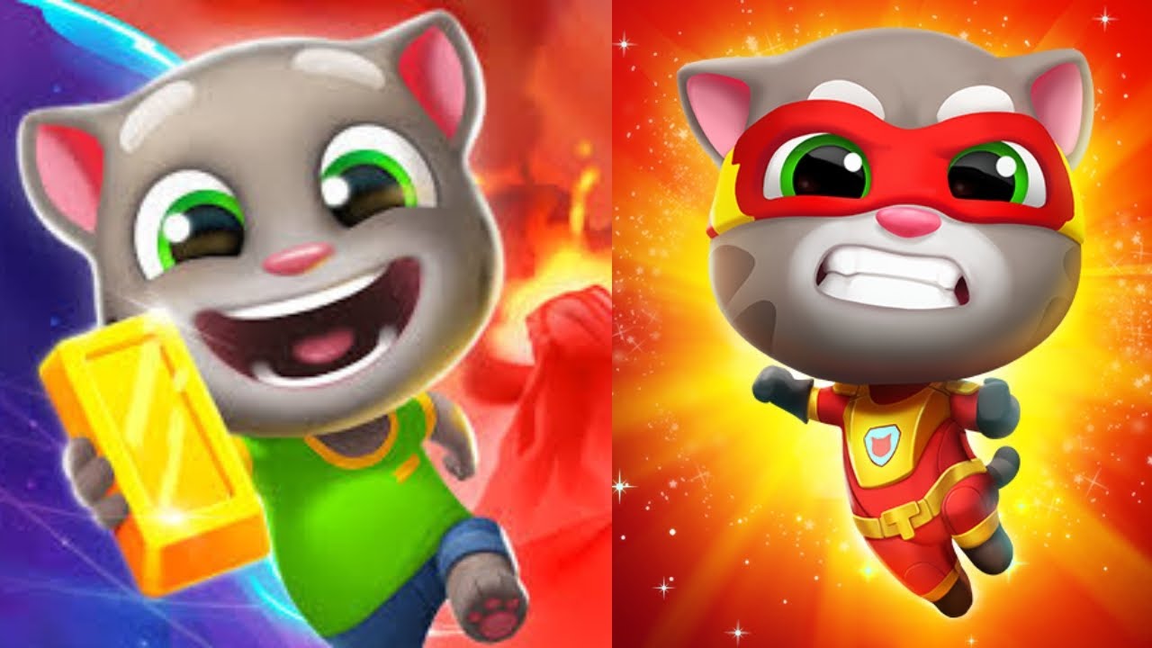Talking Tom Hero Dash vs Time Rush – Ultimate Speed Showdown! 🦸⚡🔥 #vdrsgaming