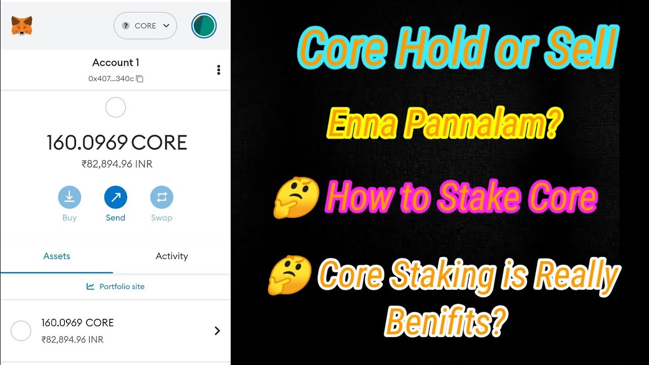 How to Stake Core | Hold or Sell | Worth? | Tamil