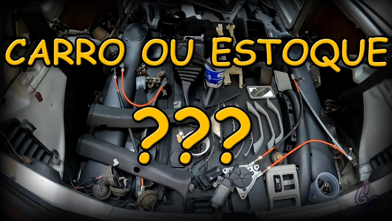 DESMONTAGEM INTERIOR DO 106 FORNECEDOR  - GARAGEM DO ROBSON