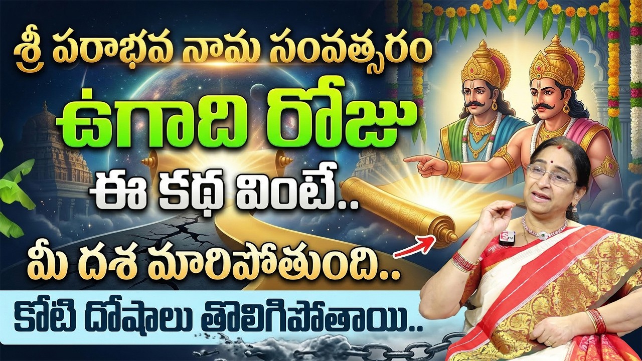 Ramaa Raavi - ఉగాది రోజు ఈ కథ వింటే మీ దశ మారిపోతుంది.. | Ugadi Special Story | Telugu Moral Stories