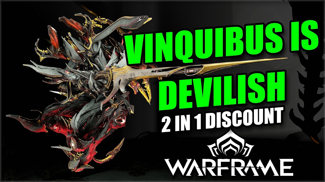 THE Gun-Blade! Vinquibus Build | Warframe 2025
