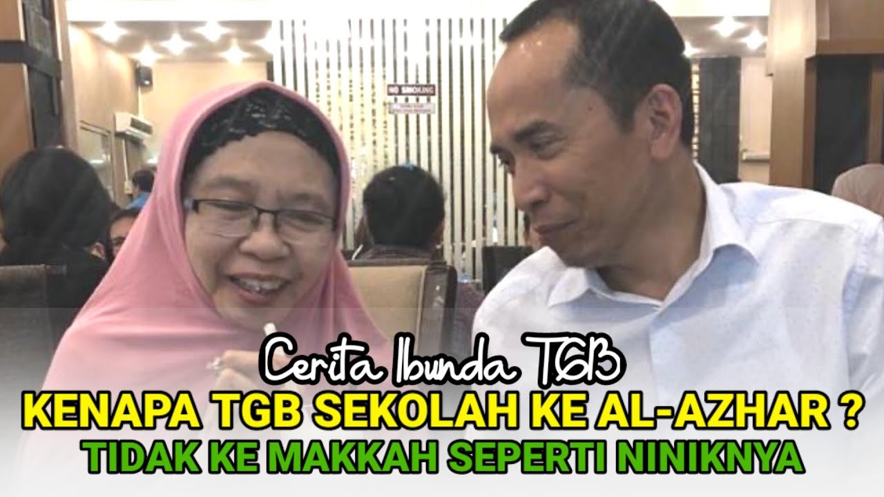 TGB sekolah ke Al-Azhar, Tidak Ikut kakeknya sekolah ke Makkah‼️ Begini Kata Ibundanya ‼️🔥