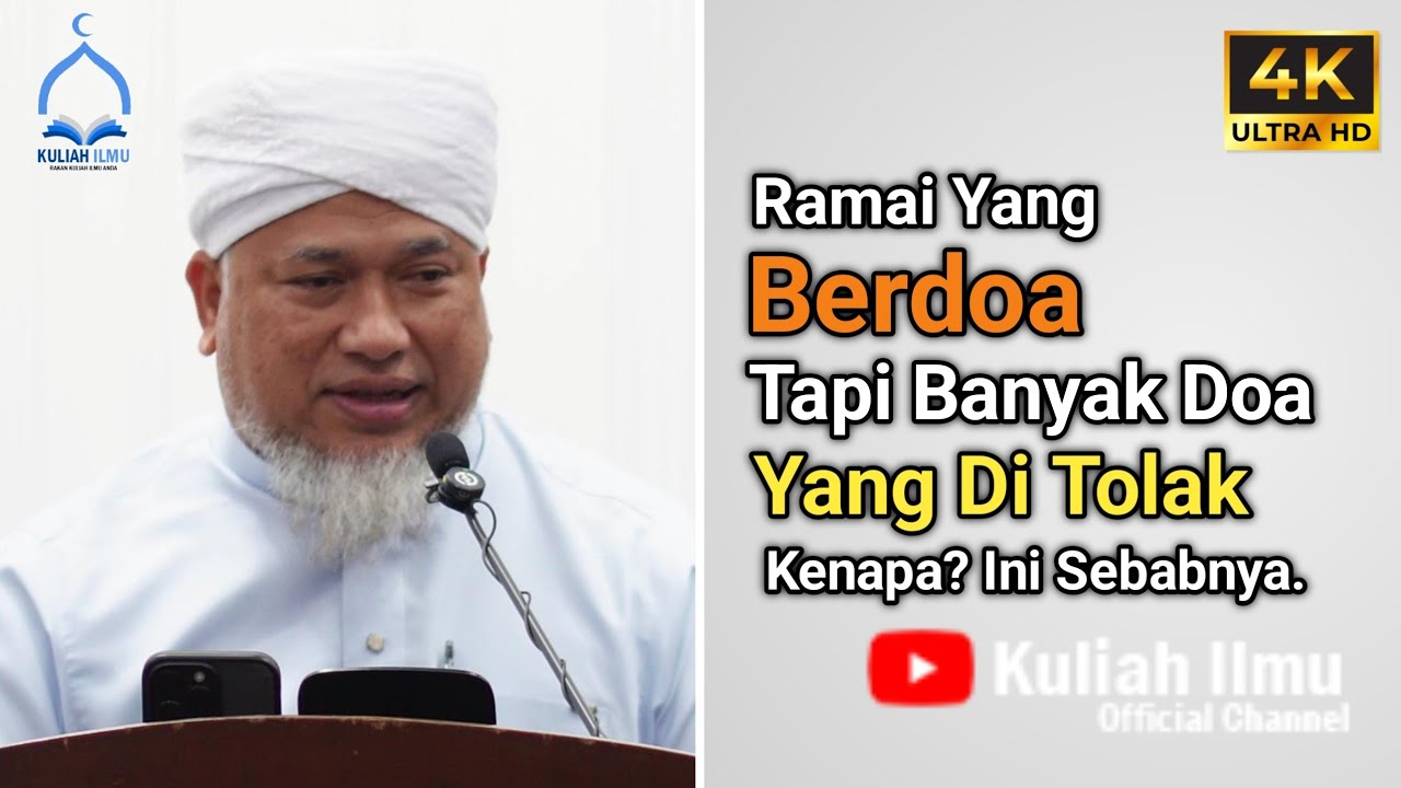 Ramai Yang Berdoa Tapi Banyak Doa yang Ditolak. Kenapa? Ini Sebabnya| Maulana Wan Helmi