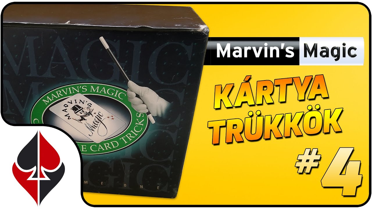 Zászló mentál 🇺🇸🇫🇷🇯🇵🇩🇪🇬🇧 Marvin’s Magic Card Tricks #4