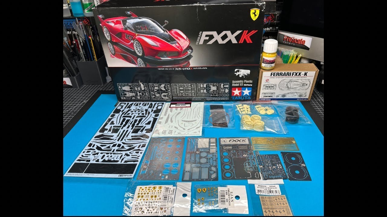Part 1 - Tamiya 1/24 Ferrari FXXK