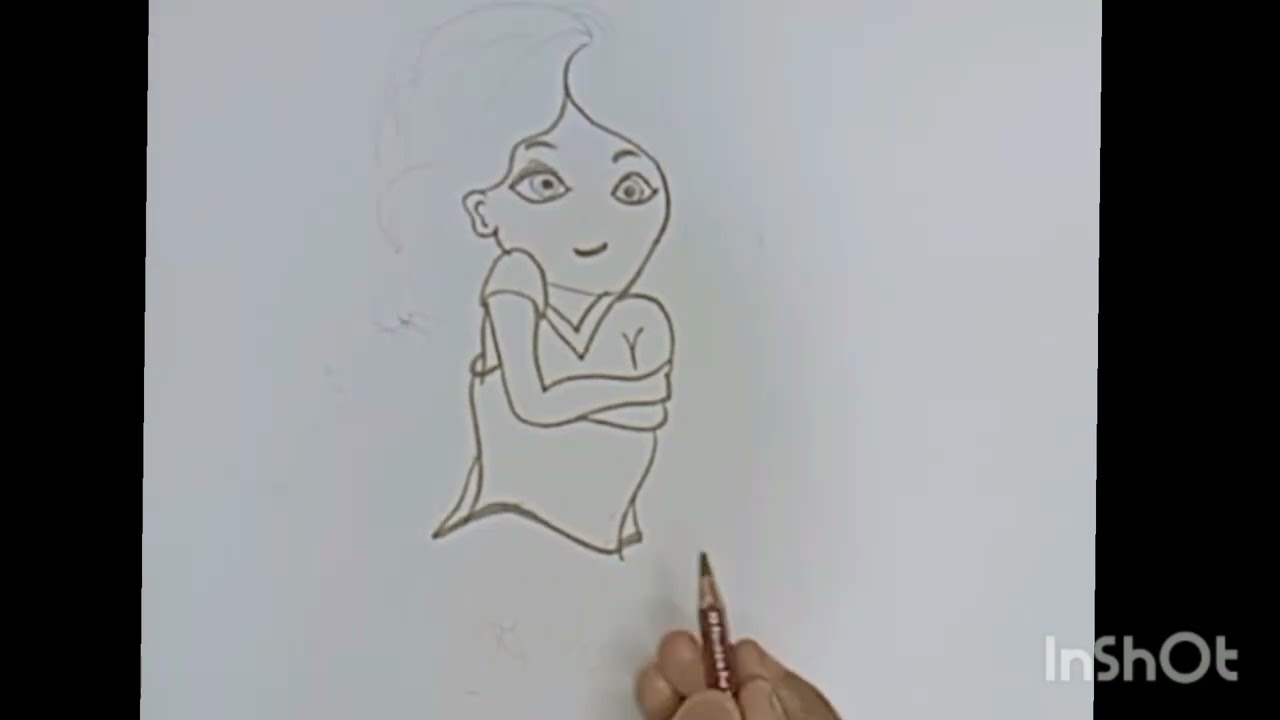 Beautiful girl sketch 