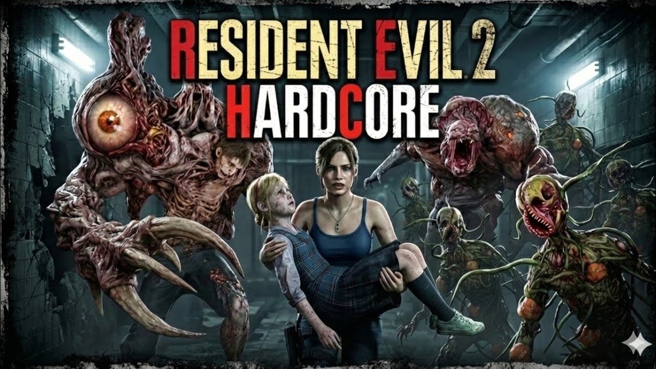 Resident Evil 2 HardCore #4 | Partida [2] Birkin G2 y Laboratorio NEST | PS5