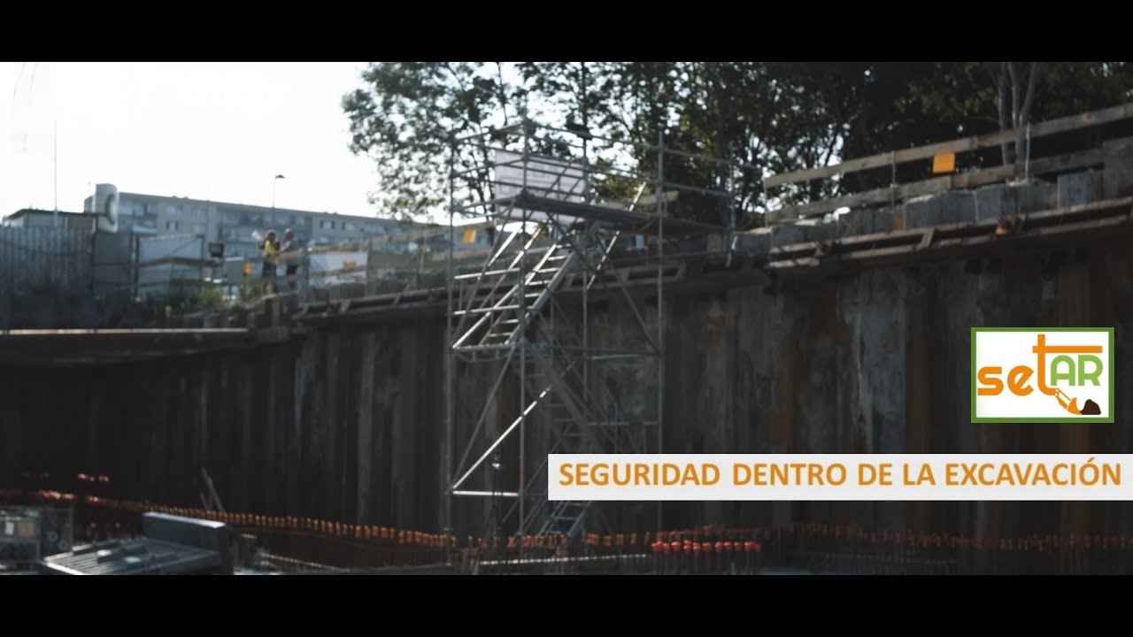 Seguridad dentro de la excavación