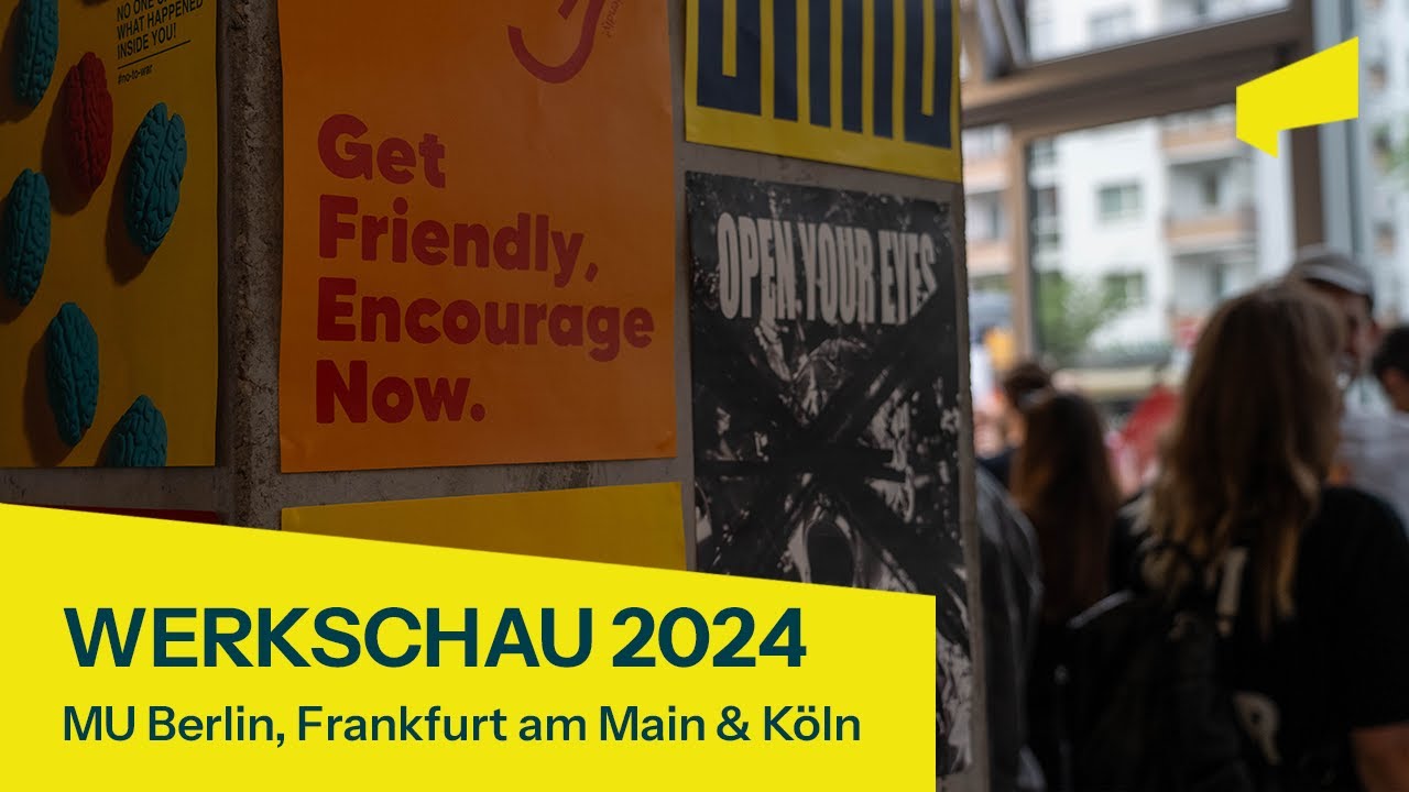 Schau mal, was ein Werk! Die Werkschau 2024 der Media University