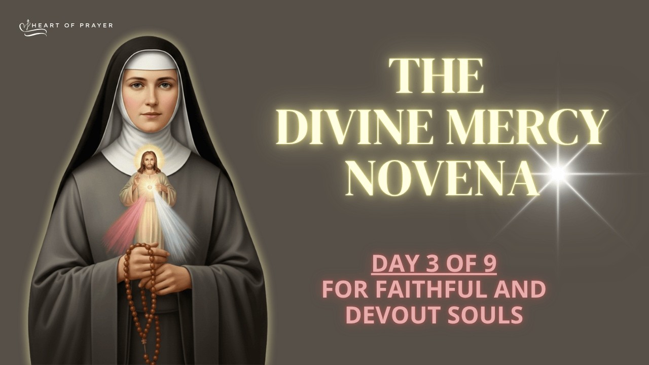 Divine Mercy Chaplet Novena 📿  Day 3 -  For Faithful and Devout Souls