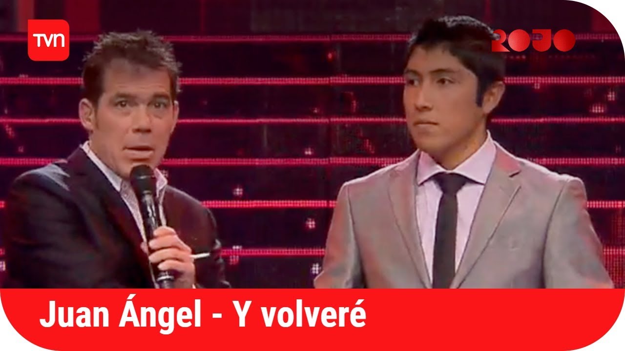 Juan Ángel cantó "Y Volveré" de Los Ángeles Negros | Rojo
