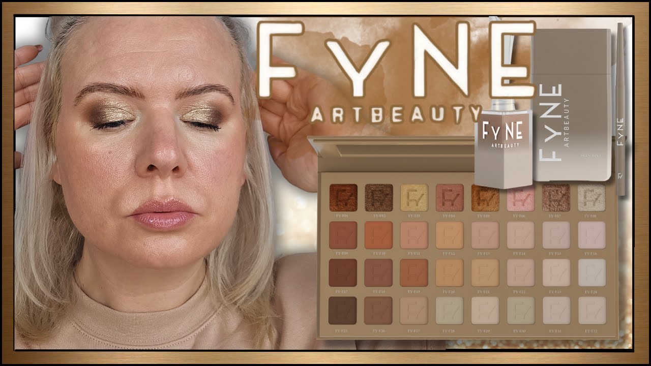 ТЕСТИРОВАНИЕ КОСМЕТИКИ FYNE ART BEAUTY | Клэр Уолч