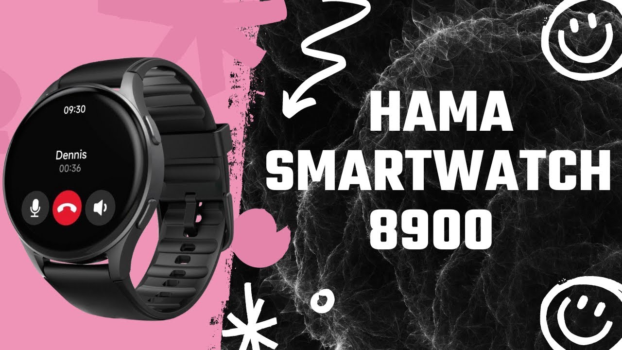 HAMA Smartwatch 8900 - inteligentny zegarek z Amoledem i Bluetooth Call! | test, recenzja, review