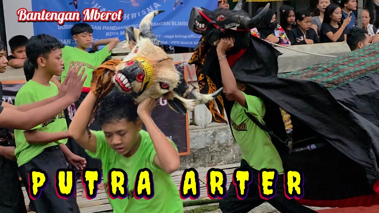 Bantengan Mberot Mode Bring45 - PUTRA ARTER Live Jambangan Pandanwangi