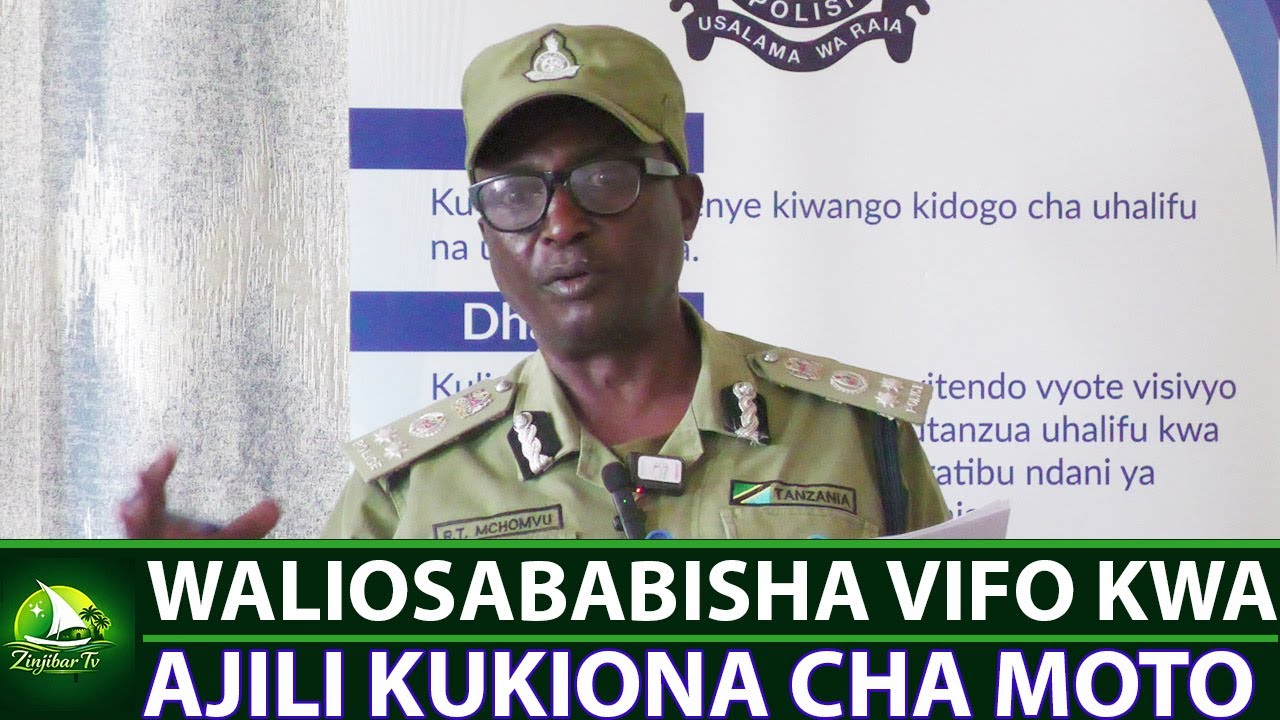 WALIOSABABISHA VIFO KWA AJILI KUKIONA CHA MOTO