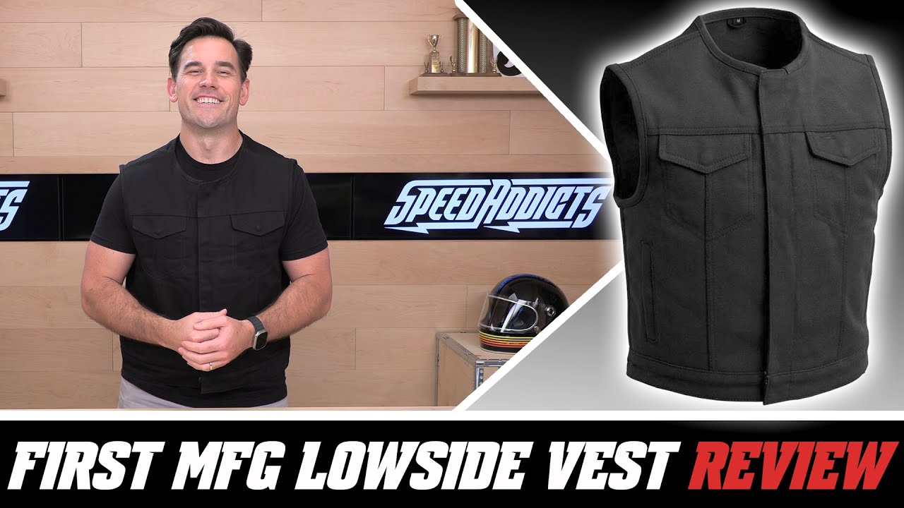 First Manufacturing Lowside Twill Vest Review at SpeedAddicts.com