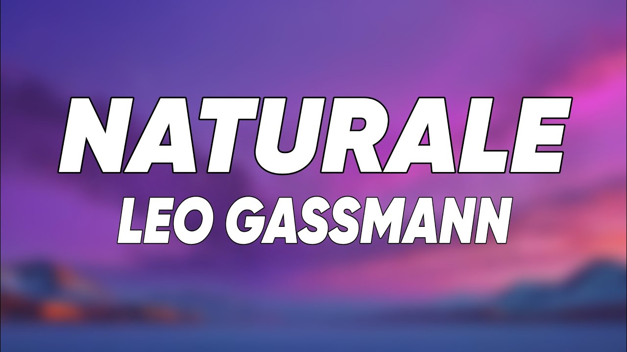 Leo Gassmann - NATURALE | Sanremo 2026
