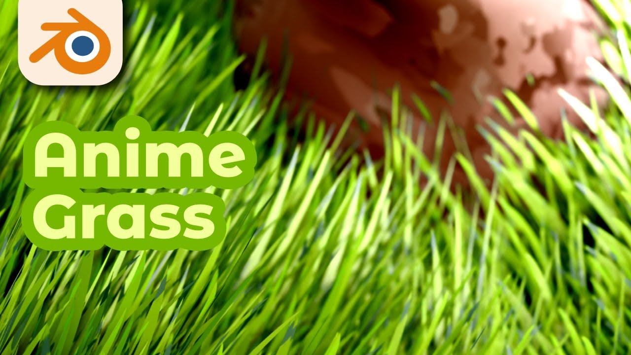 Stylized Grass in Blender | Grass Cards + Point Distribution