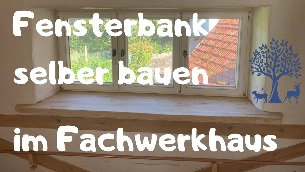 #87 | DIY Vollholz-Fensterbank bauen aus Holz
