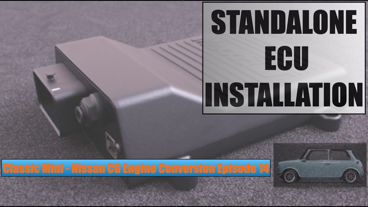 Mini Nissan K11 Engine Conversion Episode 14 - Standalone ECU Installation