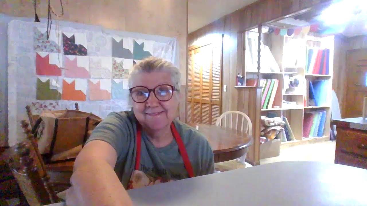 Thursday at the Quilt Shop with the Chickadees