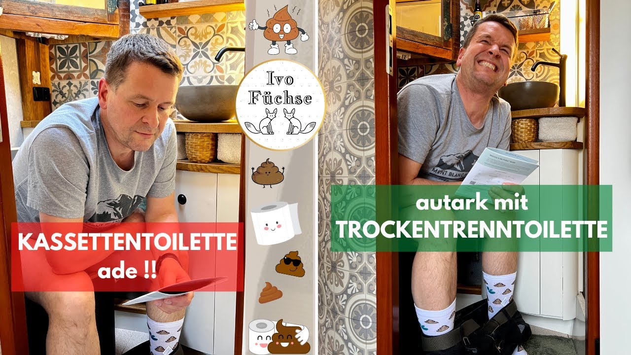 Autark im Wohnmobil mit Trelino Trockentrenntoilette / incl. Promotion-Code:  ivofuechse  / Vlog #16