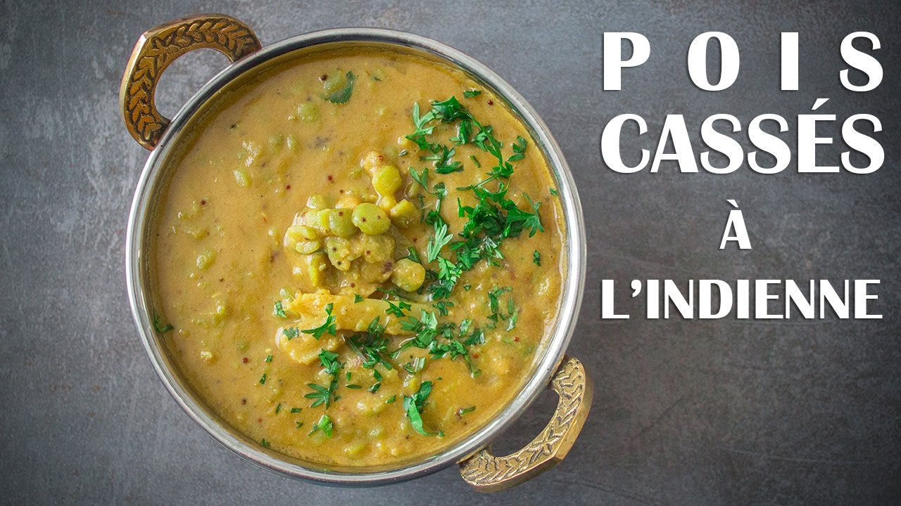 Recette De Pois Cassés à L'Indienne 𑁍 Pankaj Sharma