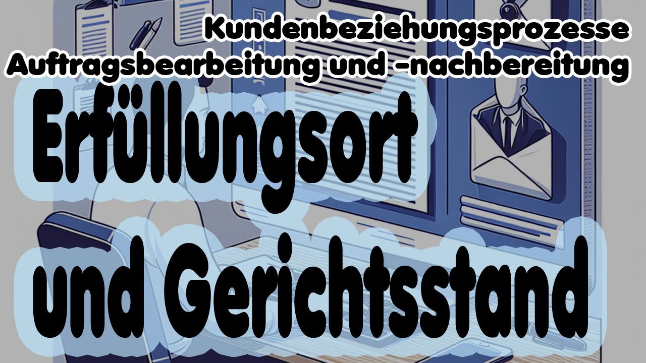 Erf&uuml;llungsort und Gerichtsstand einfach erkl&auml;rt - Podcast B&uuml;romanagement Pr&uuml;fungsvorbereitung AP 2