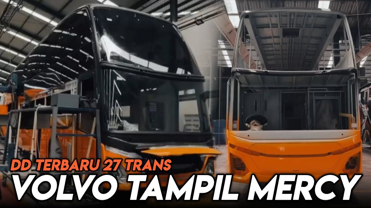 UPDATE DD TERBARU 27 TRANS ⁉️ JETBUS 5 VOLVO SPEK COSTUM HOMETOWN PRIDE
