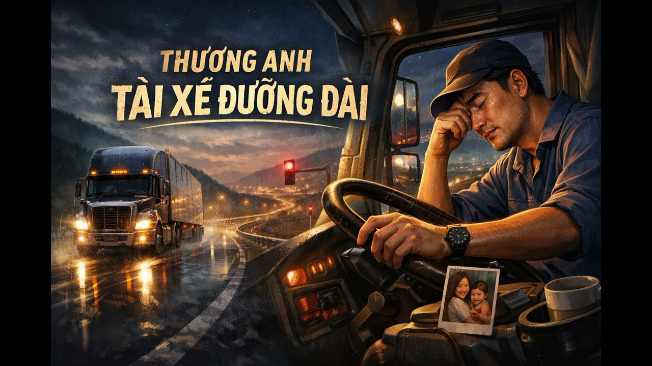THƯƠNG ANH TÀI XẾ ĐƯỜNG DÀI@NNB-DTGH#ThuongAnhTaiXeDuongDai#Nhachay#NhacTruTinh#CaKhucViet#BaiHatMoi