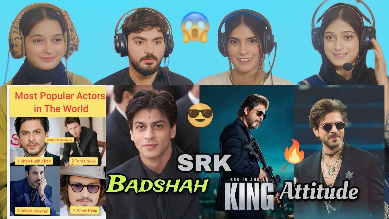 Real Attitude King 👑 Shahrukh Khan | Global Star SRK (3.6) Billion People Know King Khan 