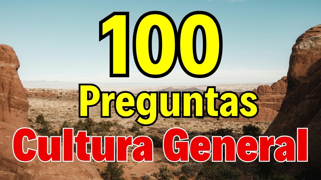 Preguntas de CULTURA GENERAL Difíciles Sin Opciones 🧠 Comprueba Cuánto Sabes