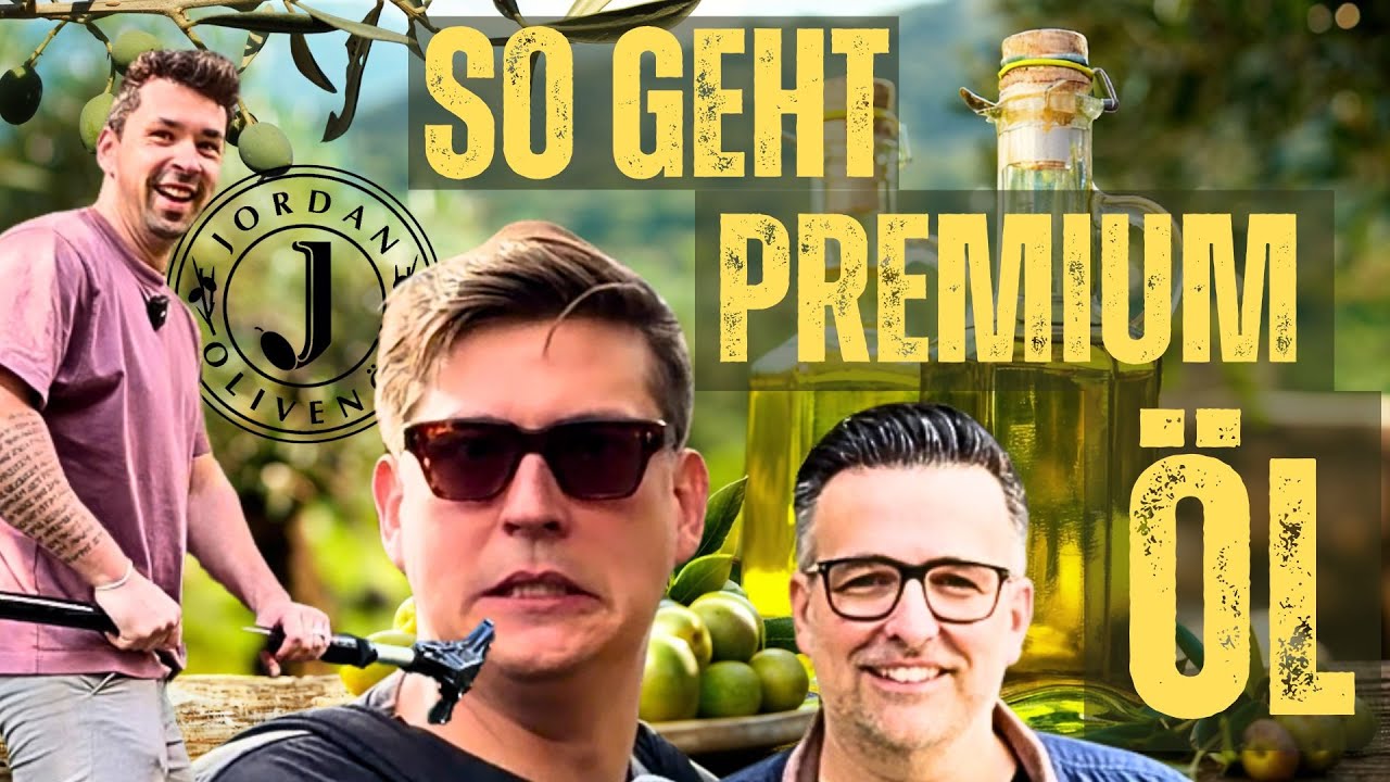 SO GEHT PREMIUM &Ouml;L! 🇬🇷🔥 OLIVEN, &Ouml;L & INSEL-TRIP mit Jordan Oliven&ouml;l! #Lesbos #Oliven&ouml;l 🍈🚗