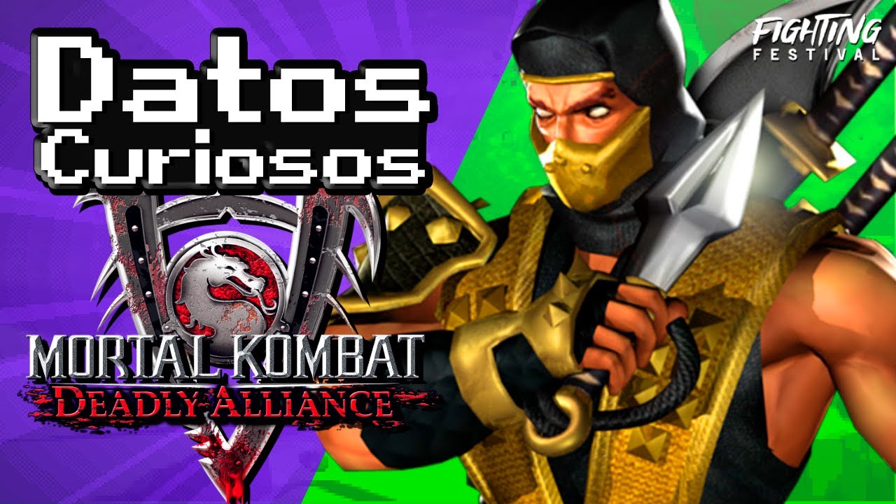 Curiosidades de Mortal Kombat: Deadly Alliance