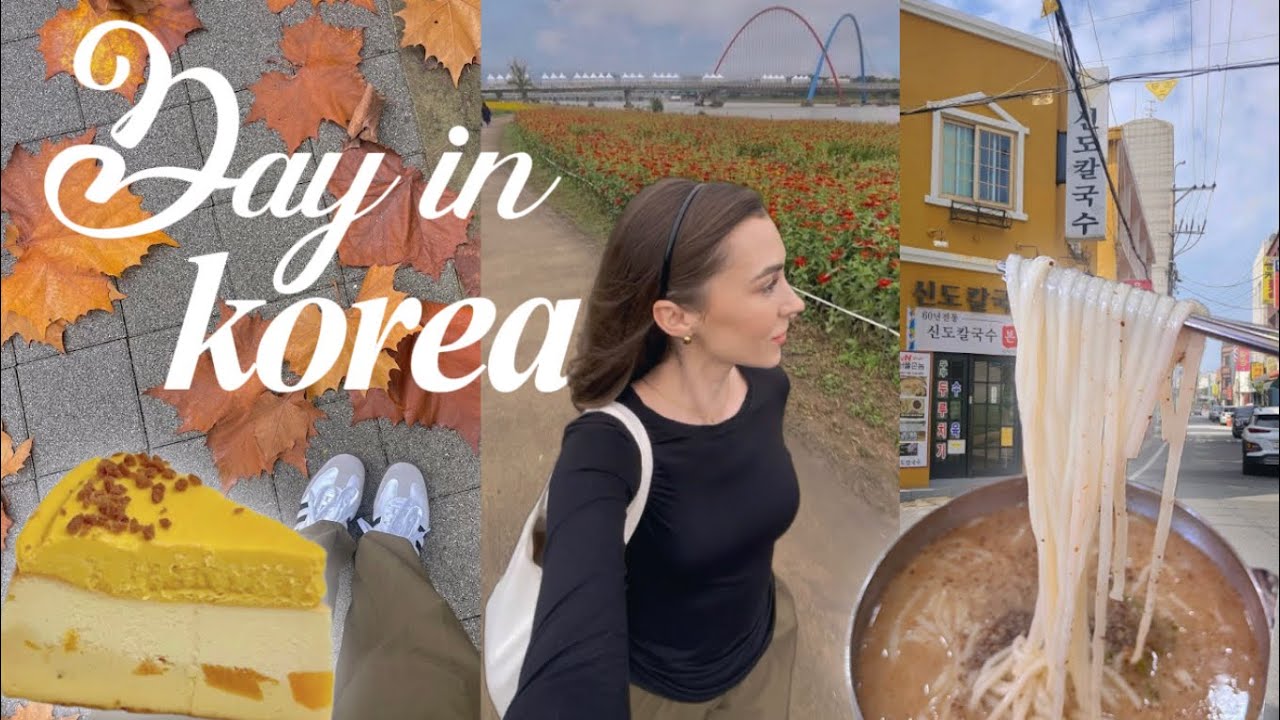 KOREA VLOG 🍜☁️ daejeon trip! 38th floor starbucks!? noodle soup, science expo + solo night date
