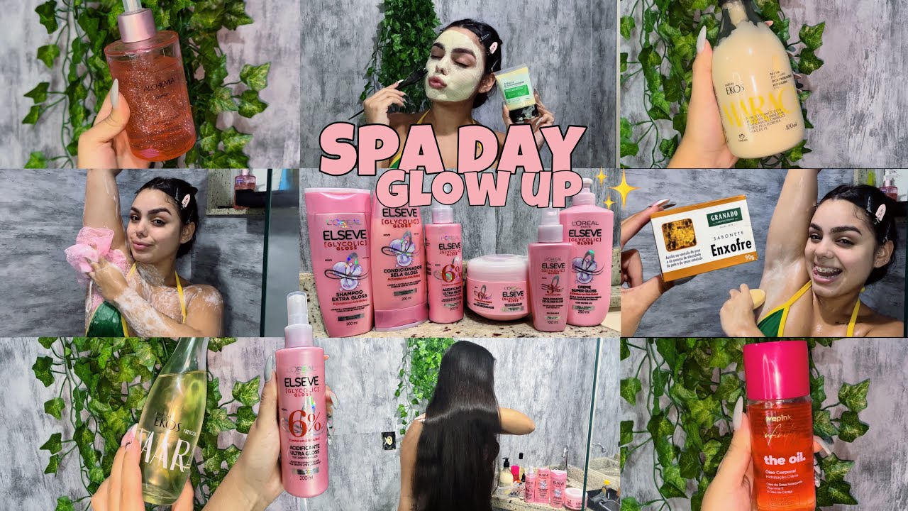 SPA DAY | GLOW UP🧖🏻‍♀️🚿🫧- #spaday #explorar