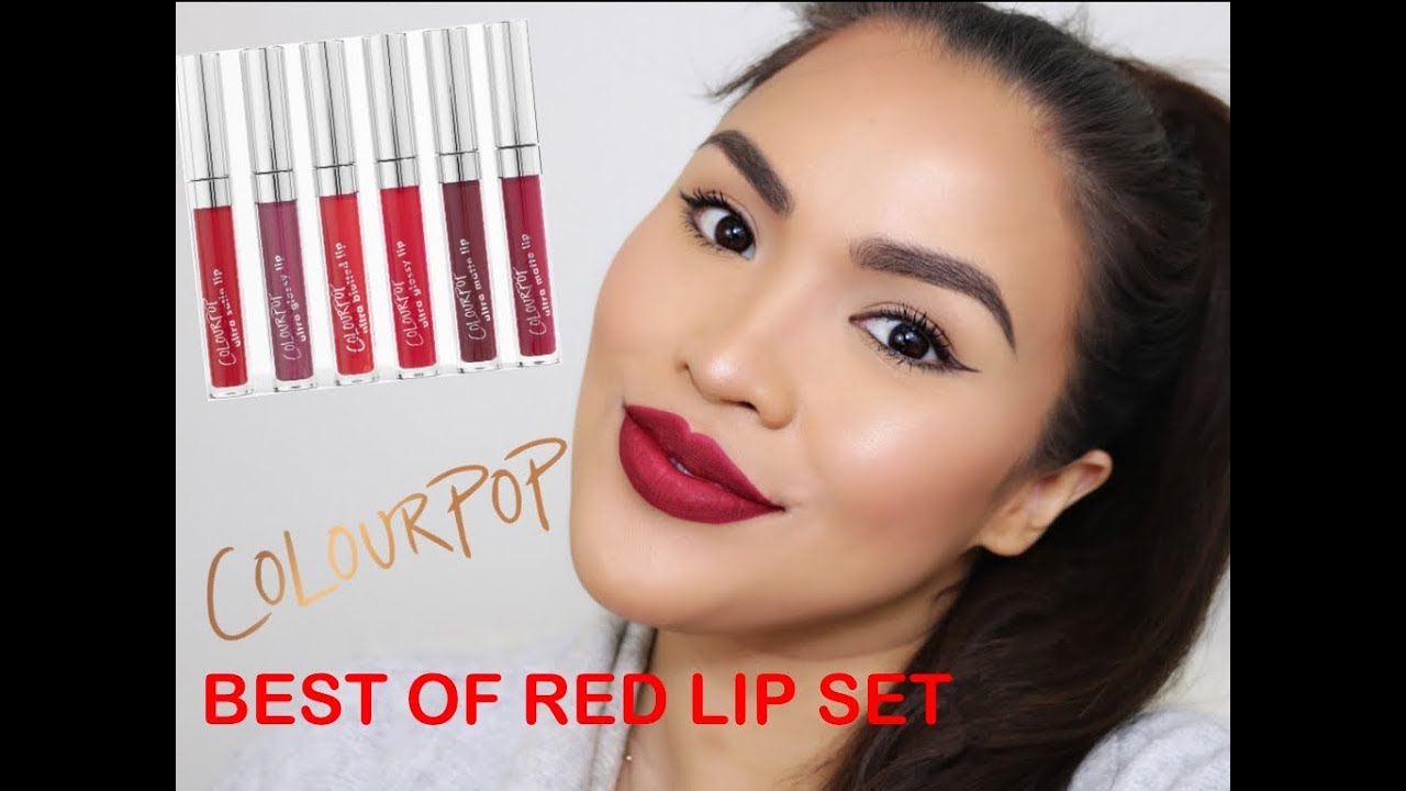 COLOURPOP Best Of Red Lips - Lip Set