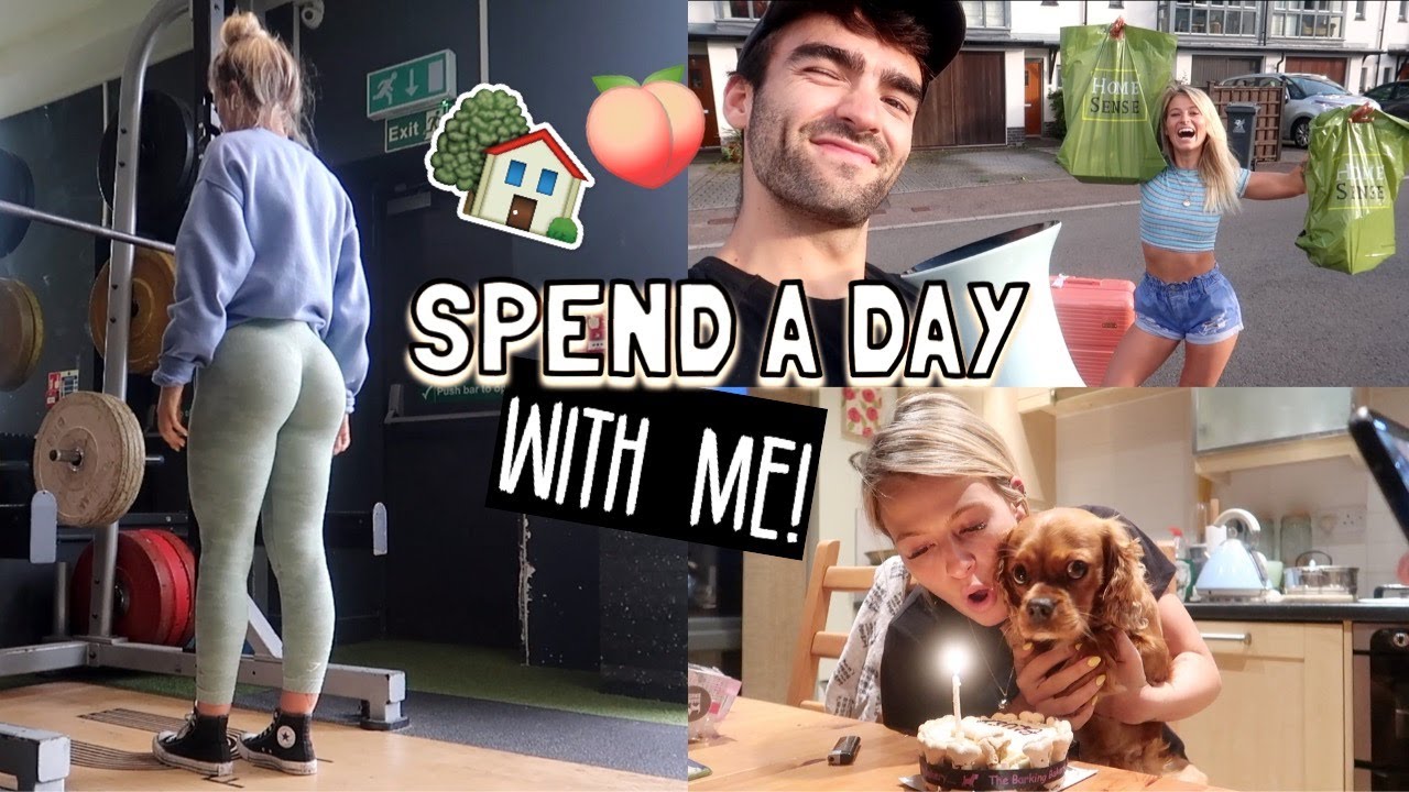 SHOPPING FOR THE NEW HOUSE & THE HARDEST LEG WORKOUT!! VLOG