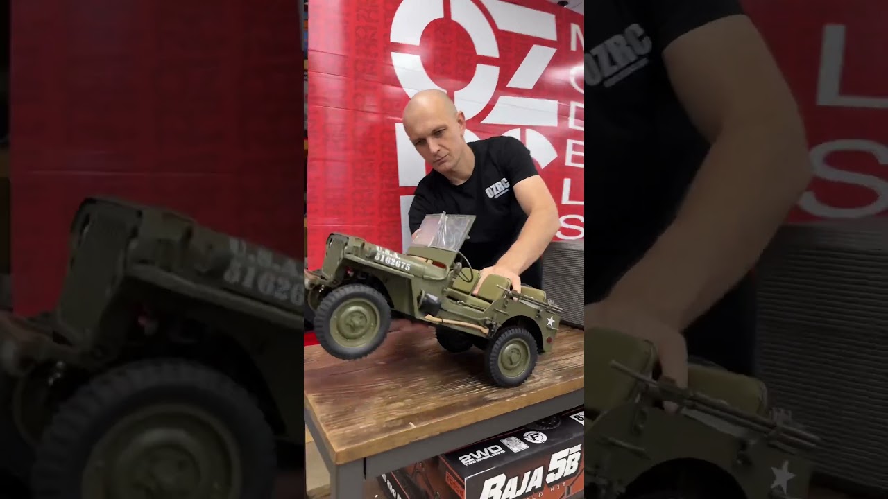 Распаковка радиоуправляемой машинки Willys Jeep #rccar #carvideos #trending #cars #trend