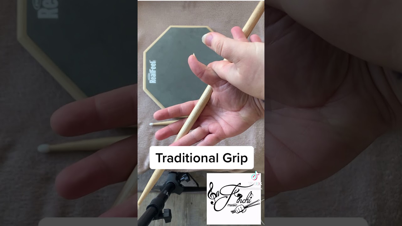 How to Play Traditional Grip - Quick Drum Tutorial
