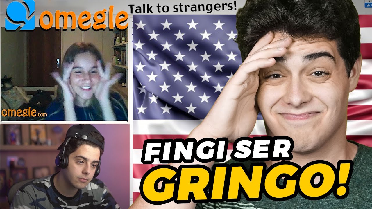 DEU RUIM! FINGI SER GRINGO NO OMEGLE E ME ENSINARAM COISAS RUINS