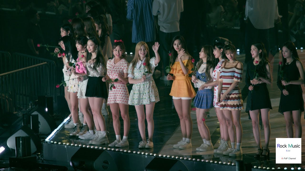 트와이스 (TWICE)엔딩 Ending (썸)[4K 60P 직캠]@180801 락뮤직