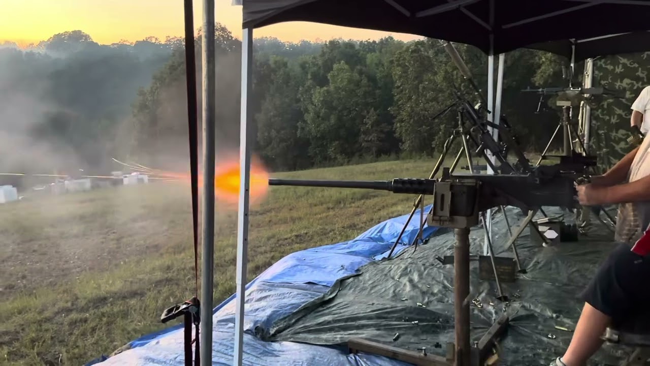 Slow-Mo Fury: MA Deuce .50 BMG Full Auto at OFASTS 2025!