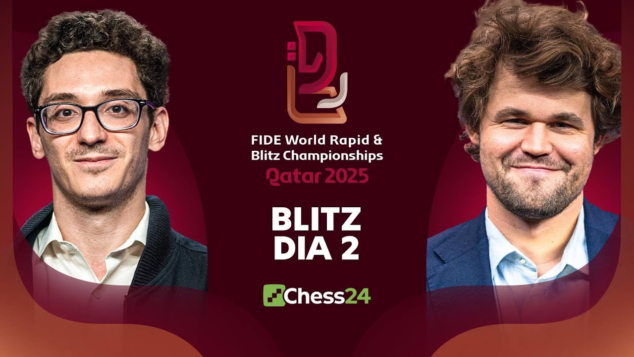 O CAMPEÃO sai HOJE!! / Campeonato Mundial de Xadrez Blitz 2025 - Dia 2