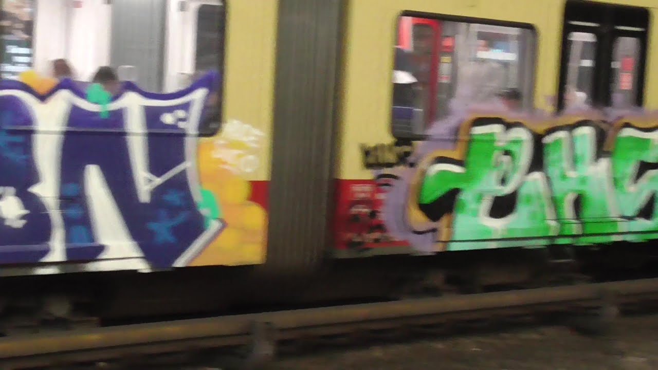 PABS & MELON & EKSO Graffiti Subway Train S-Bahn U-Bahn Züge Bombing Berlin 2025