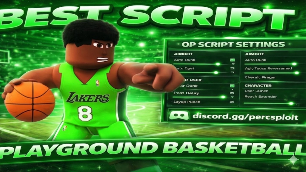 BEST PLAYGROUND BASKETBALL SCRIPT | MAX OVR USERNAME CHANGER & MORE