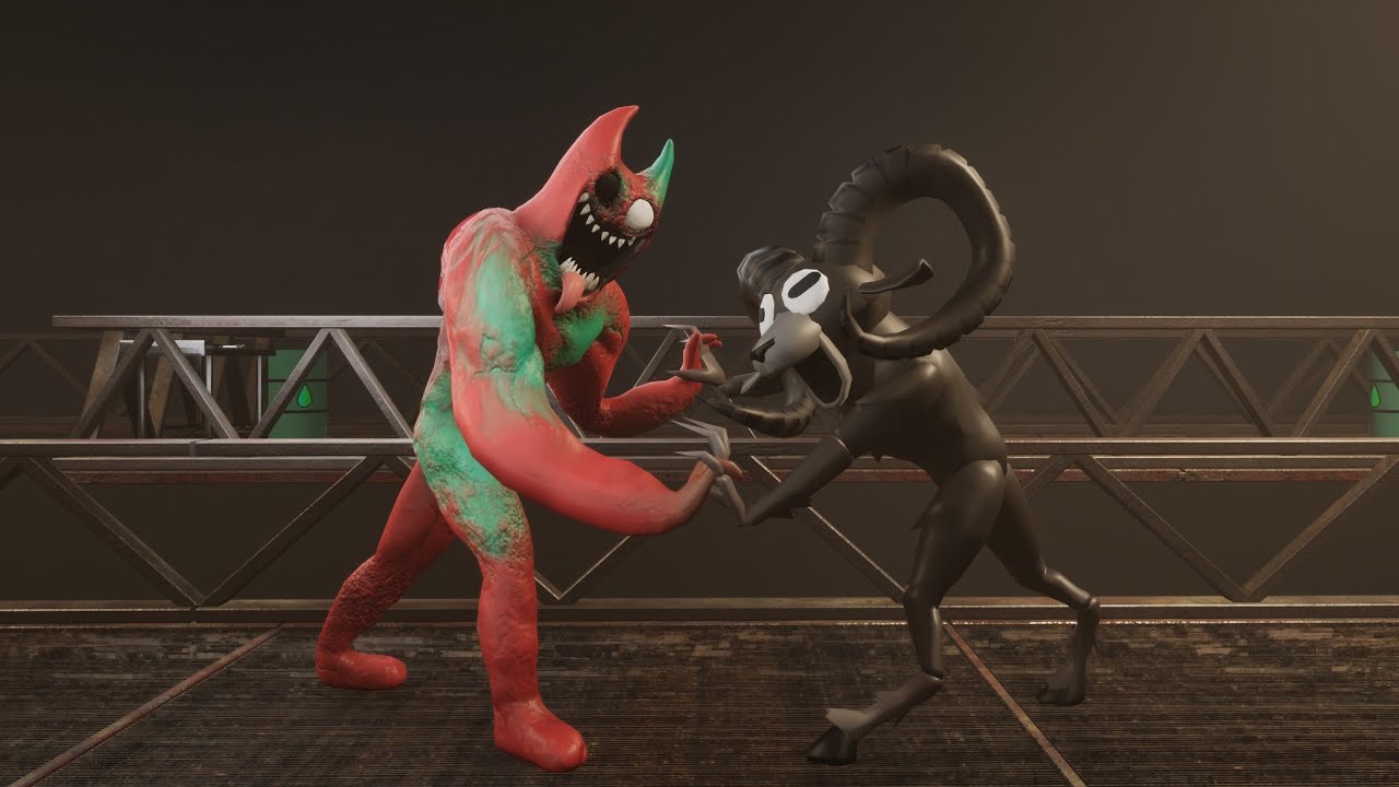 THE RAM vs BANBAN ! ENDING Scene: Garten of Banban 8 VS 99 Nights In The Forest