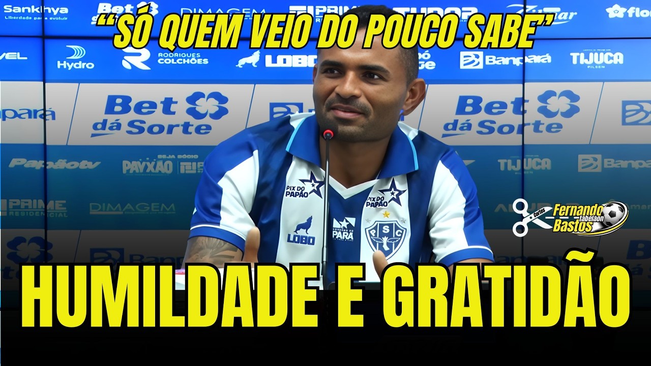 👉 LUCIANO TABOCA SE EMOCIONA AO REVELAR O QUE É JOGAR NO PAYSANDU