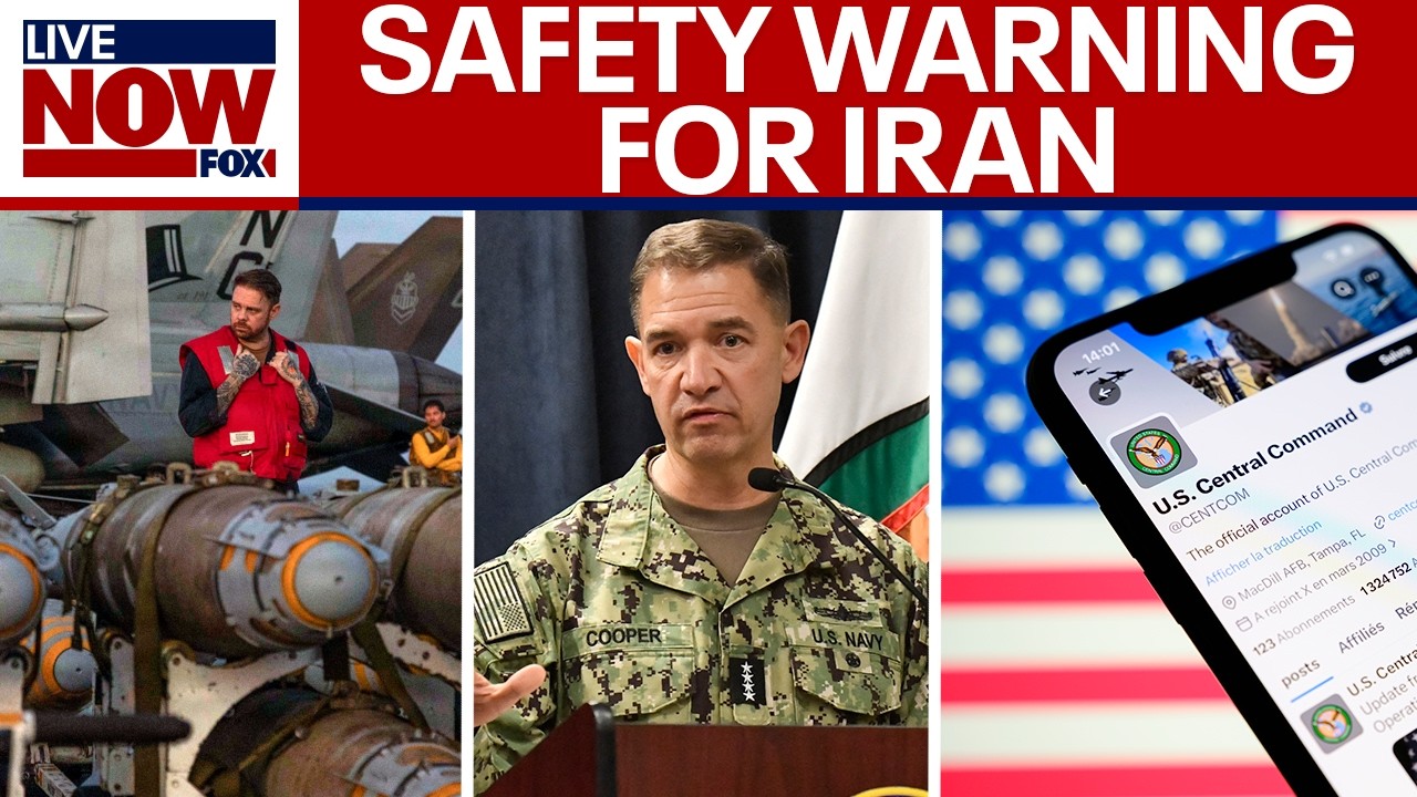 CENTCOM warns Iranians, says regime's attacks originate from ‘heavily populated’ areas
